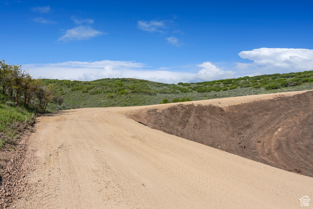 View of dirt / gravel road