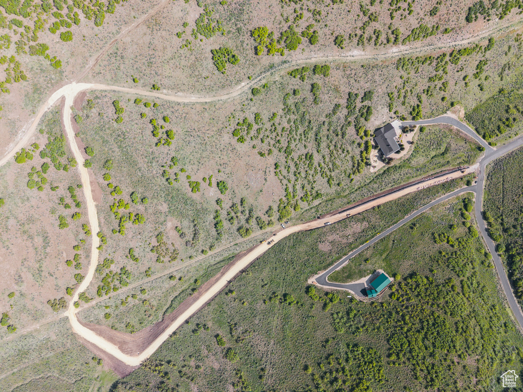 Aerial view of property's location with rural landscape and a desert landscape