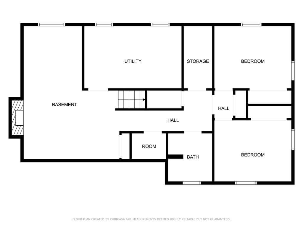 View of room layout