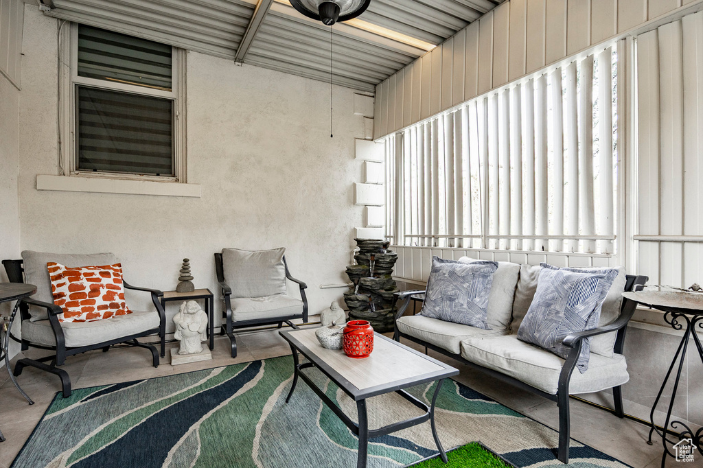 View of patio / terrace with an outdoor hangout area