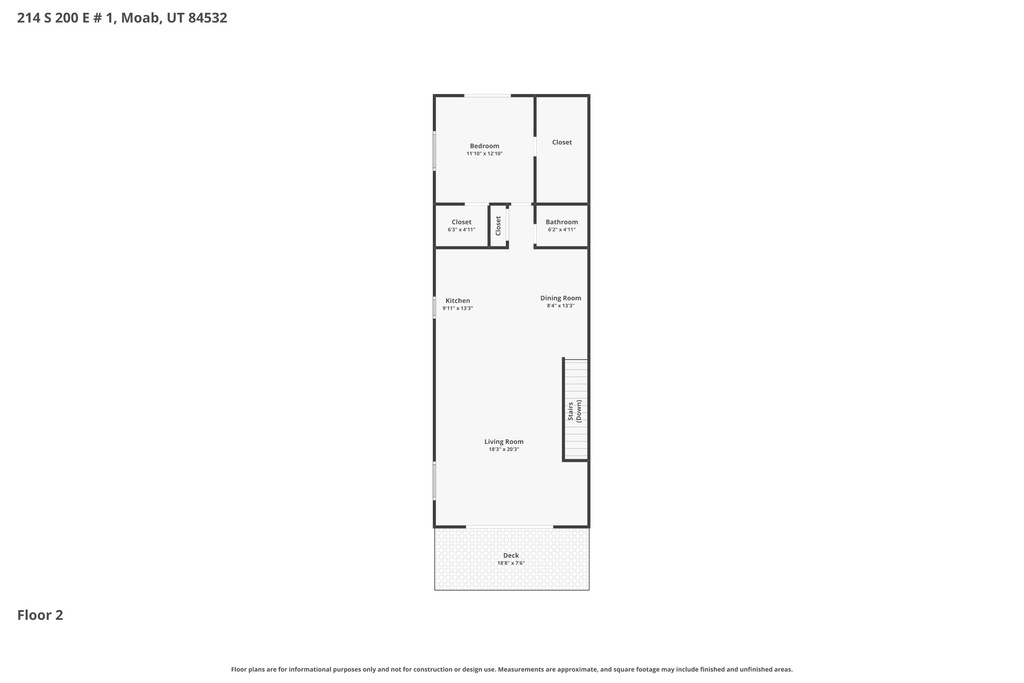 214 S 200 E #1 Moab, UT 84532