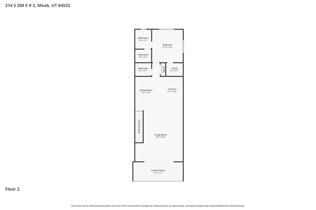 View of floor plan / room layout