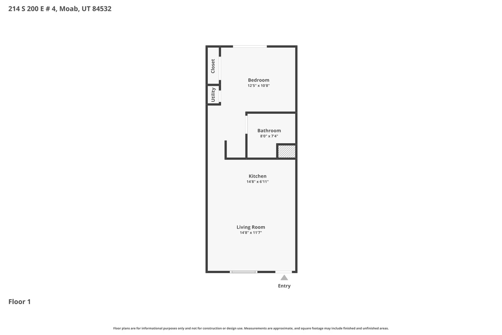 View of room layout
