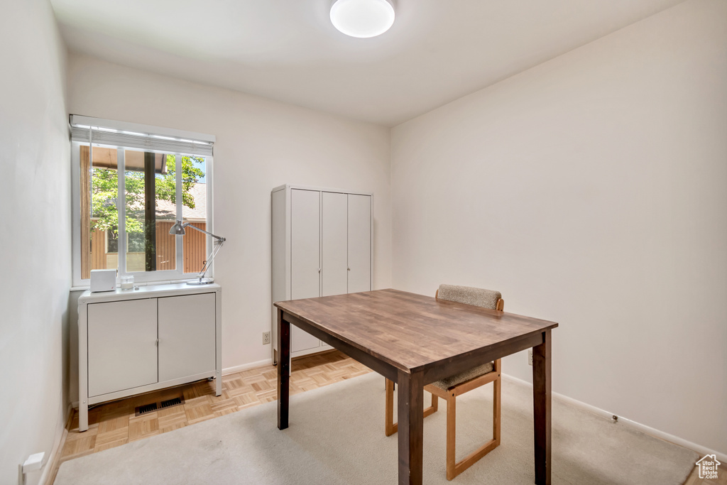 Office featuring baseboards