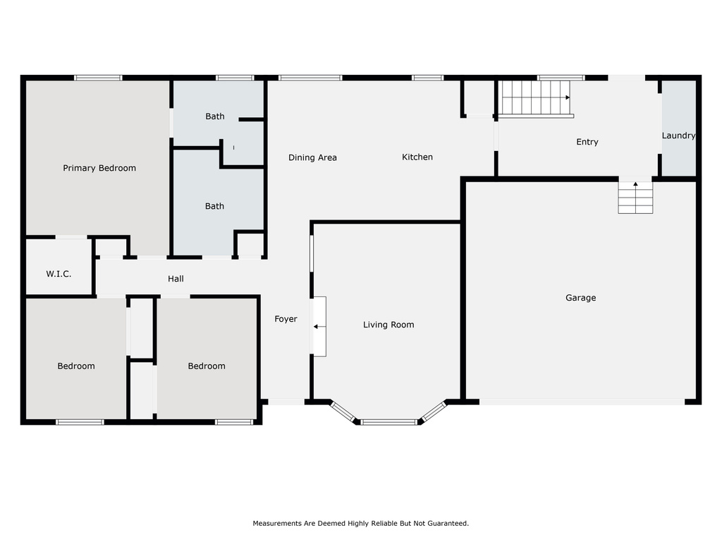 View of floor plan / room layout