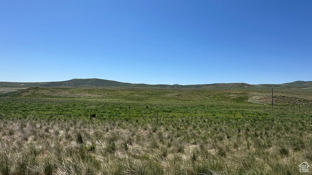 View of mountain background