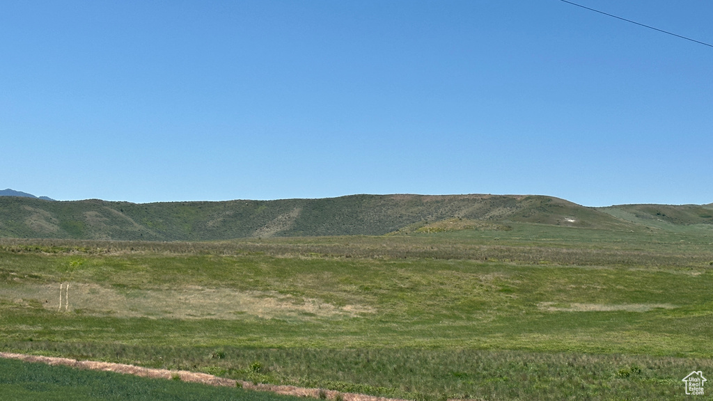 Mountain view featuring rural landscape