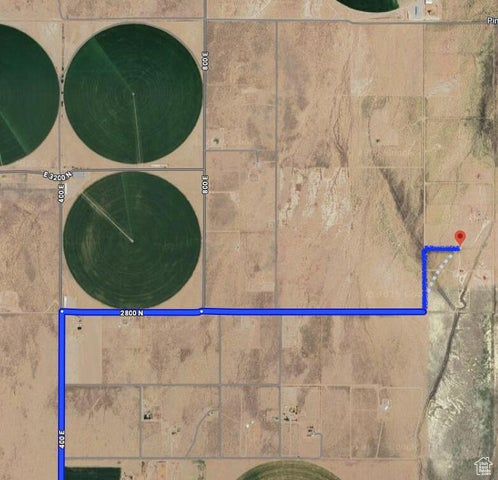 Map / location with property boundaries highlighted