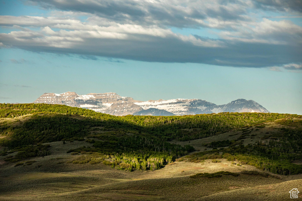 View of mountain backdrop