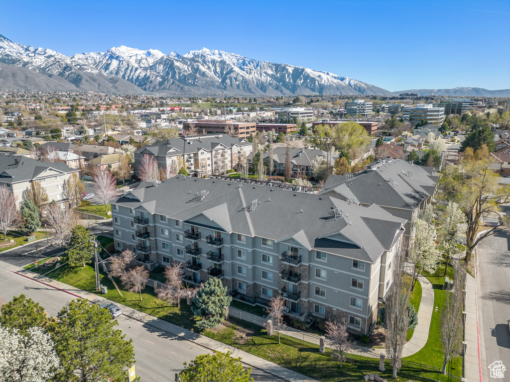 Aerial view of mountains
