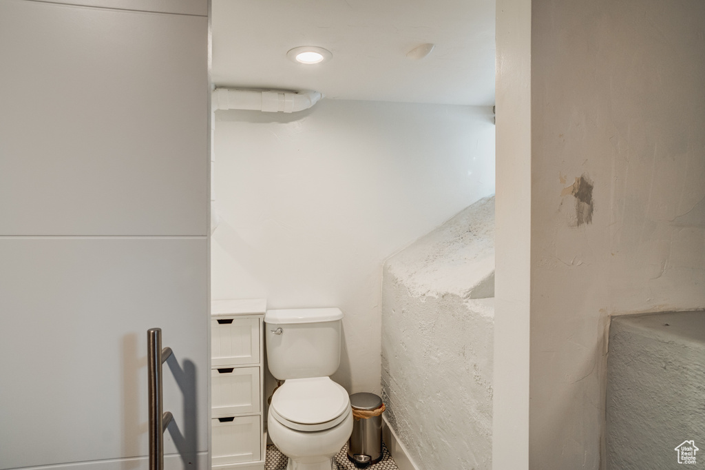 Bathroom featuring toilet