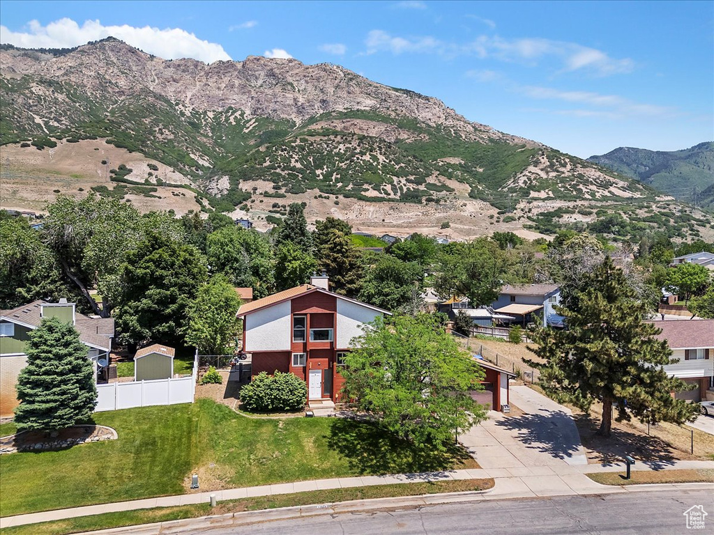View of mountain backdrop