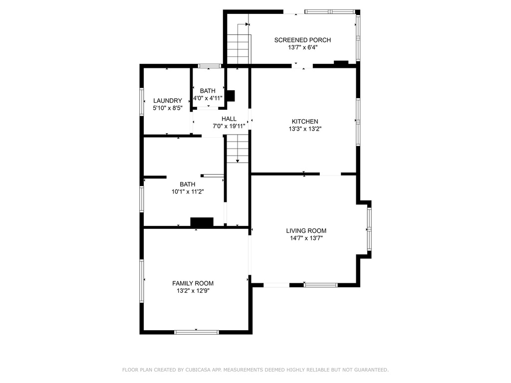 View of room layout
