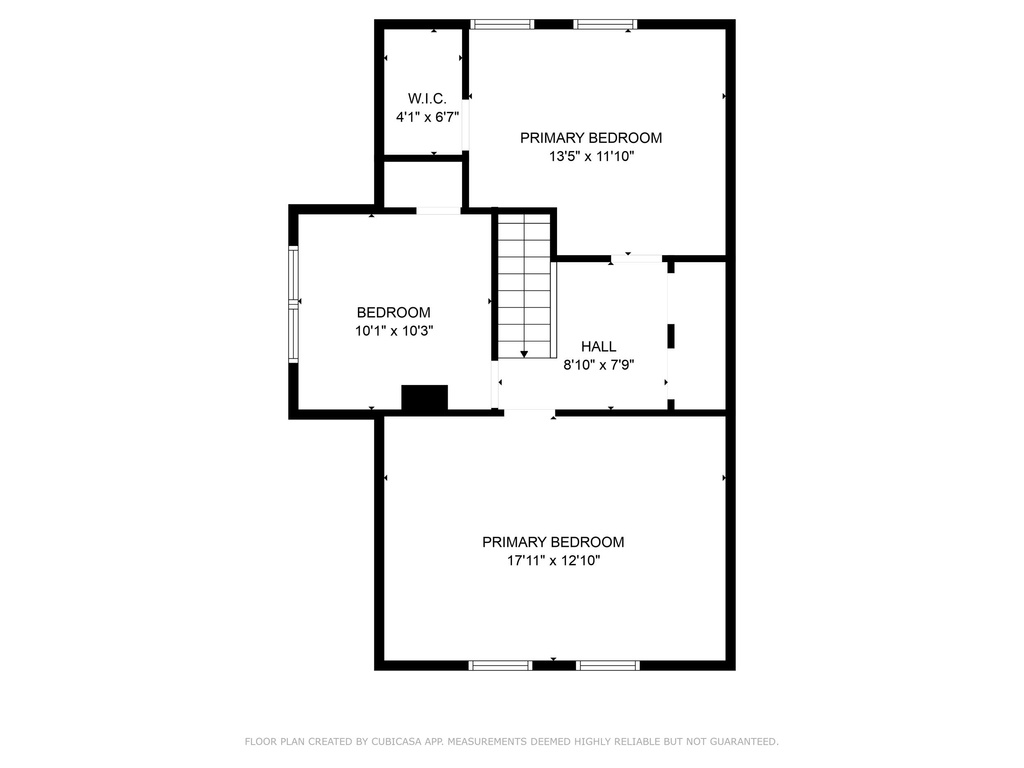 View of room layout