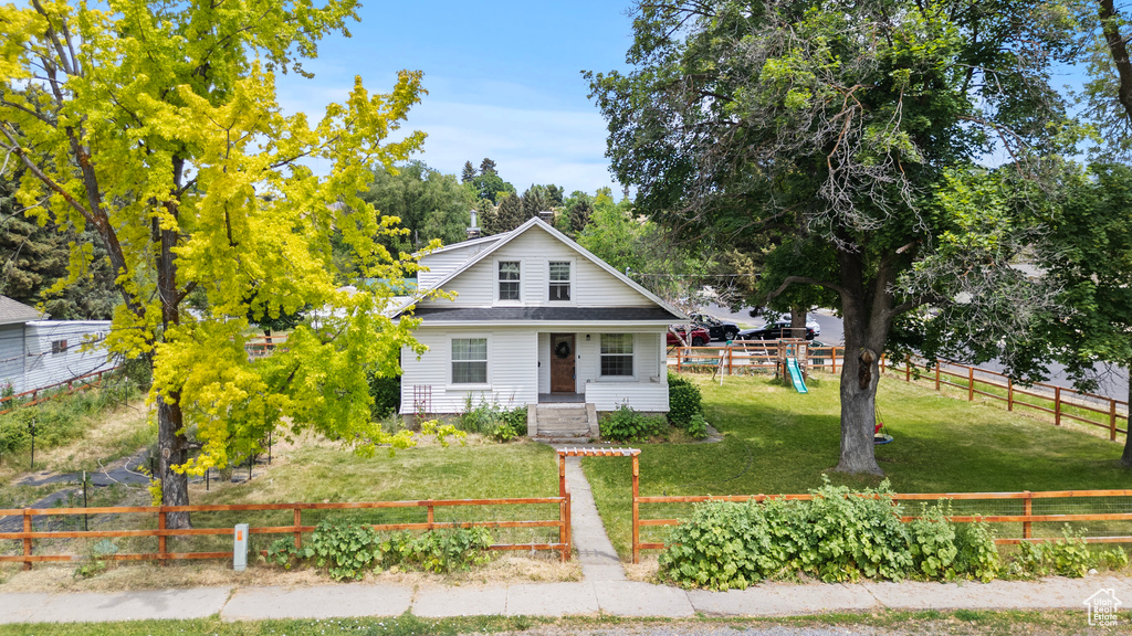 Bungalow-style home with covered porch