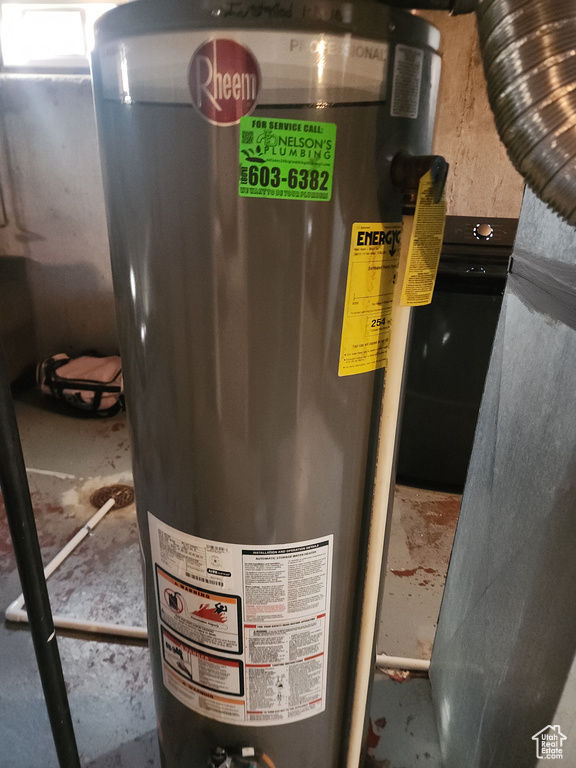 Utilities featuring water heater