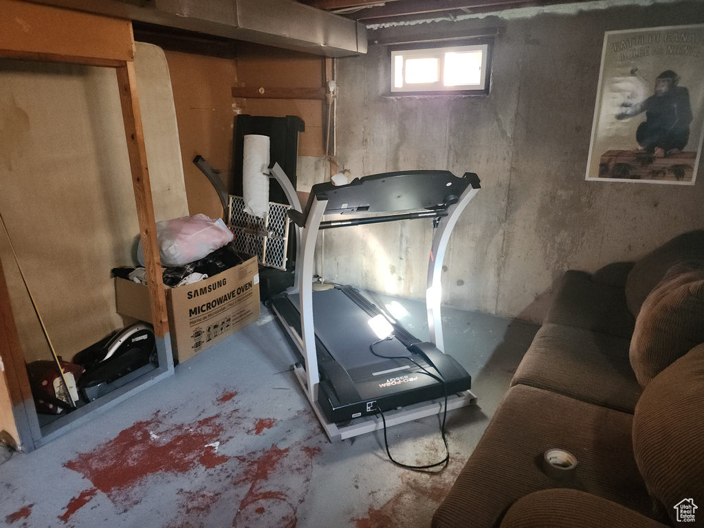 View of exercise room