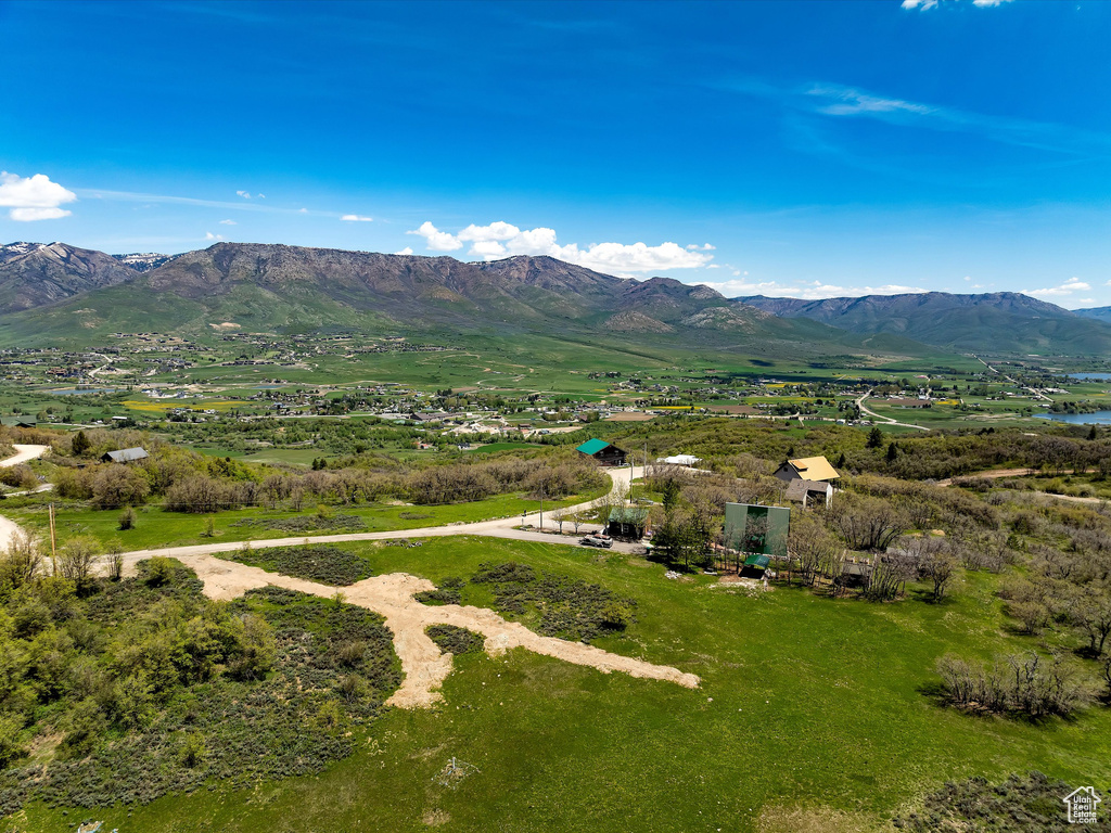 View of mountain backdrop