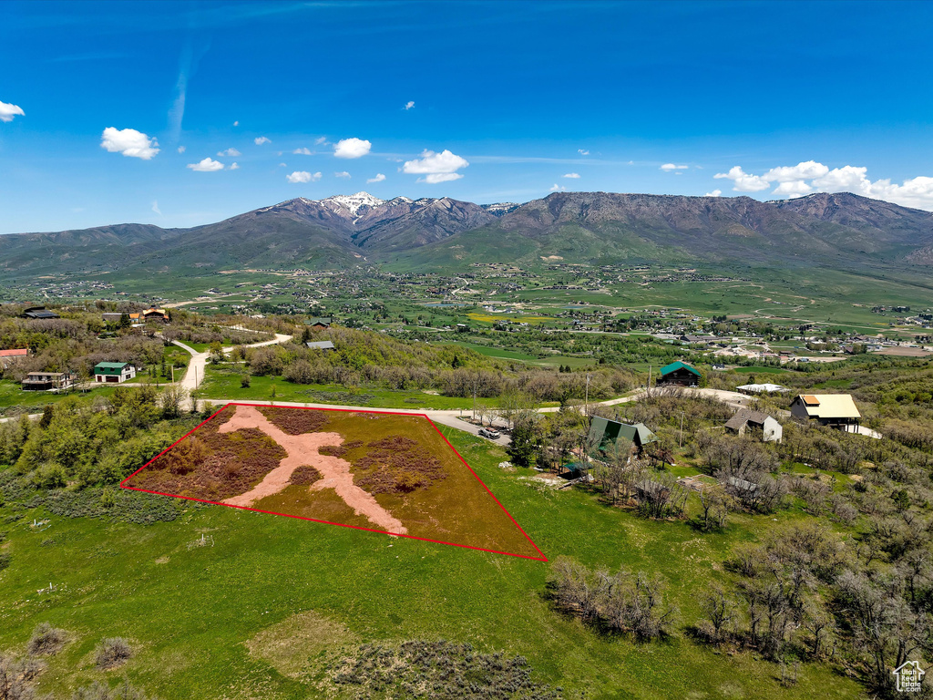 View of mountain backdrop