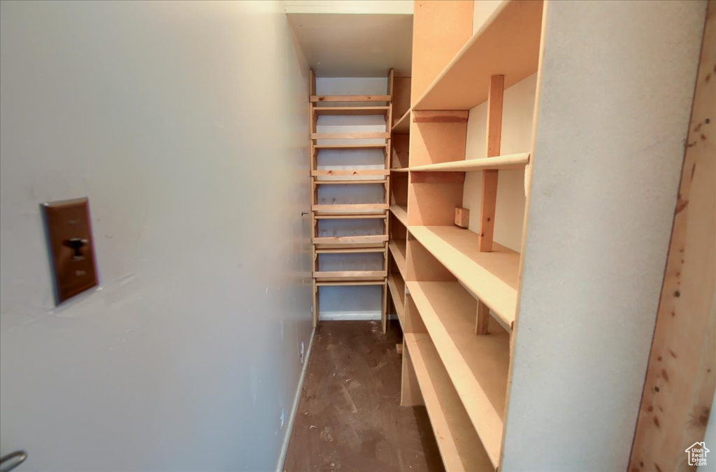 View of storage room