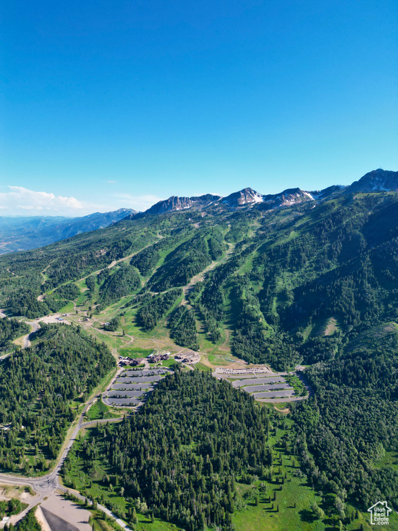 View of mountain backdrop