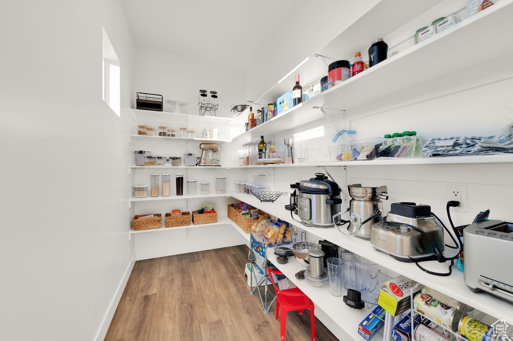 View of storage area
