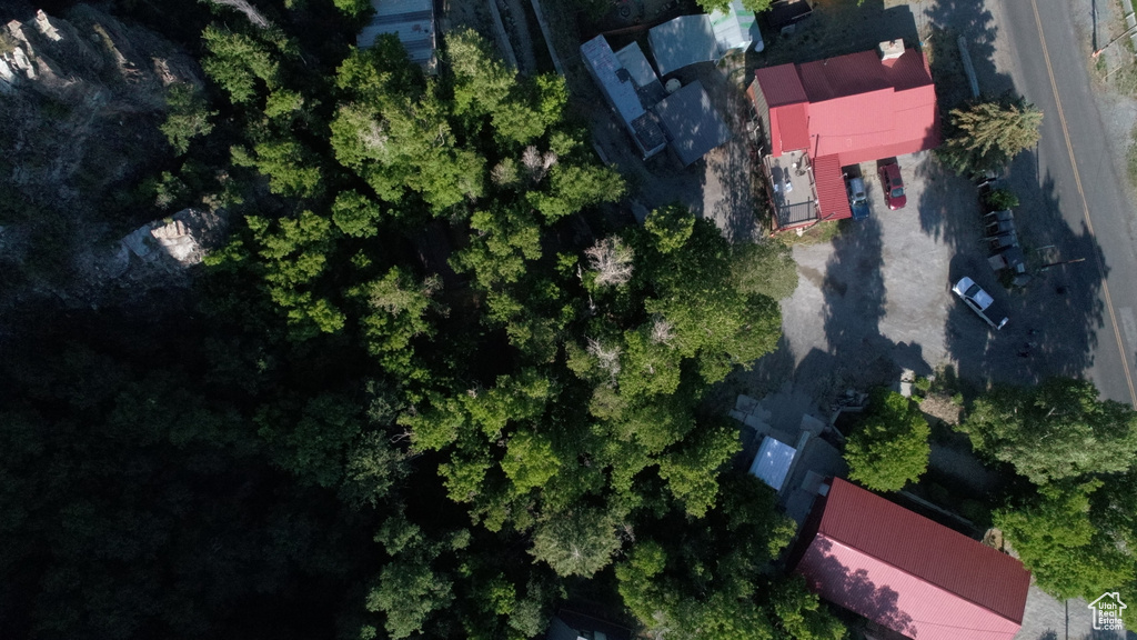 Aerial view of property and surrounding area