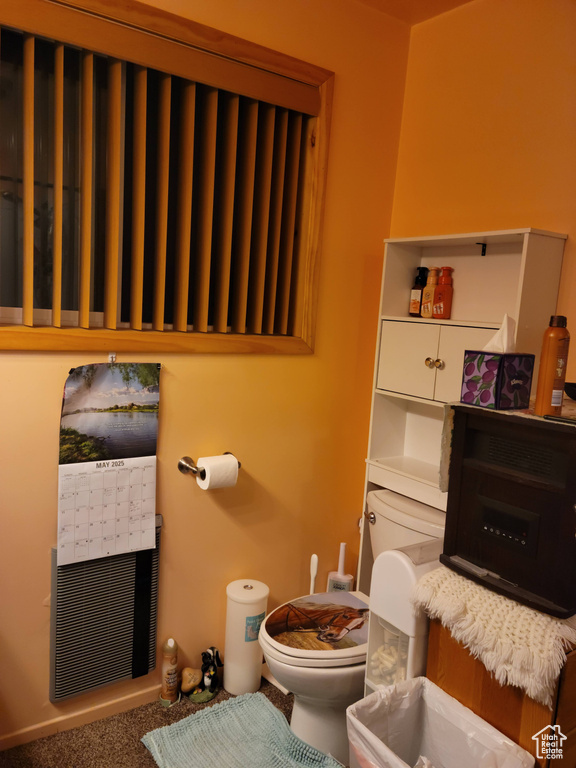 Bathroom with toilet