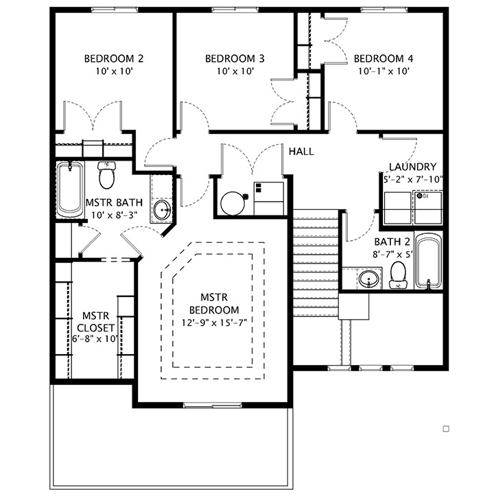 View of room layout