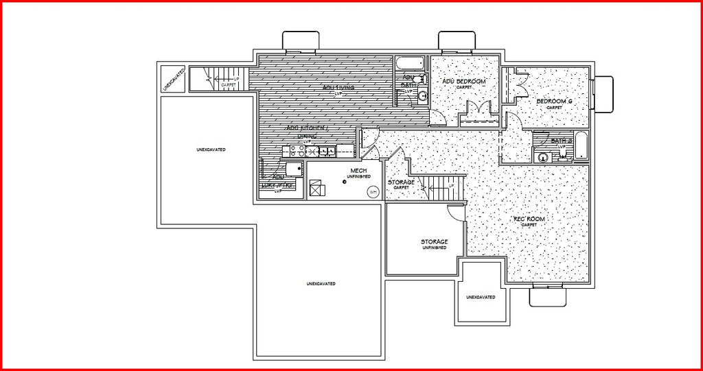 View of room layout
