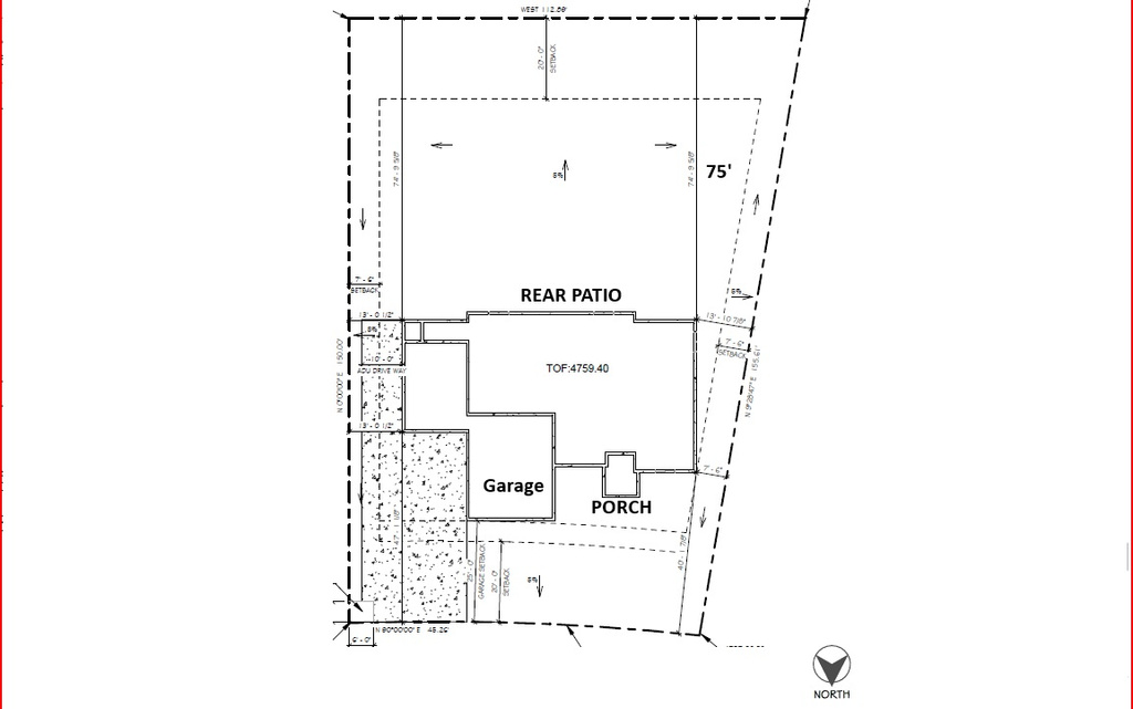 View of floor plan / room layout