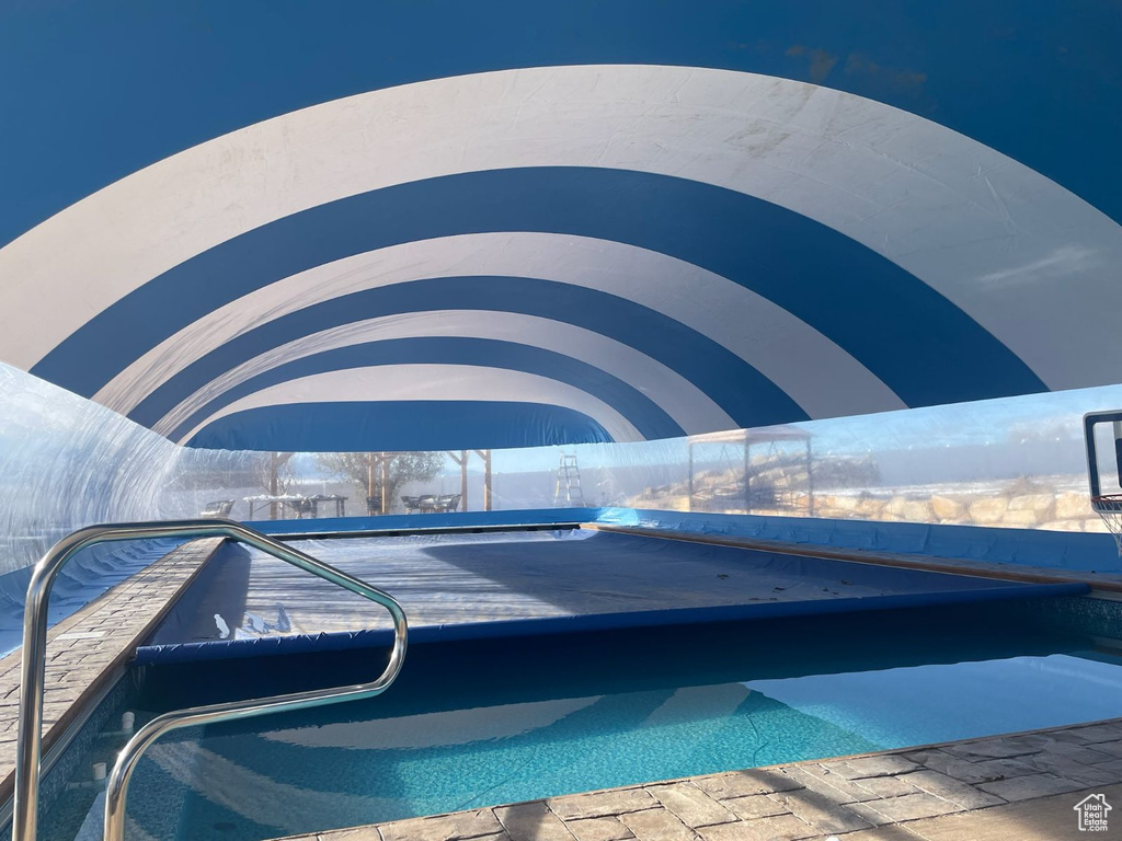 View of pool