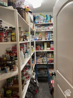 View of storage area