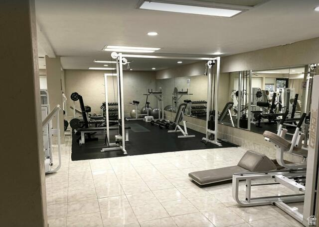 View of gym