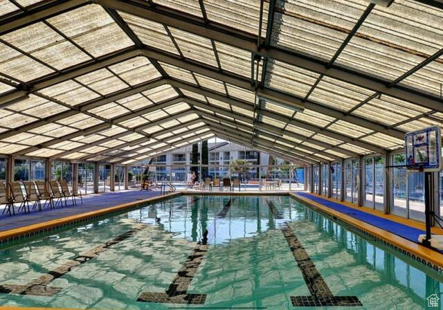 View of pool