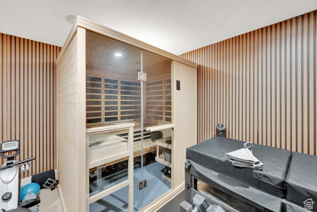 View of sauna