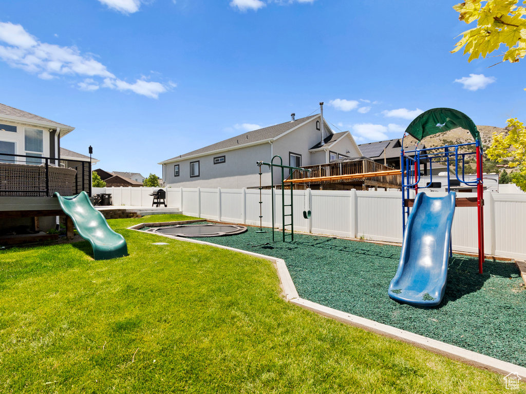 View of community playground
