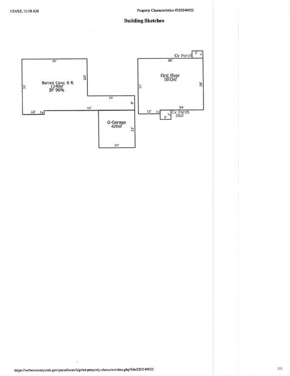 View of floor plan / room layout