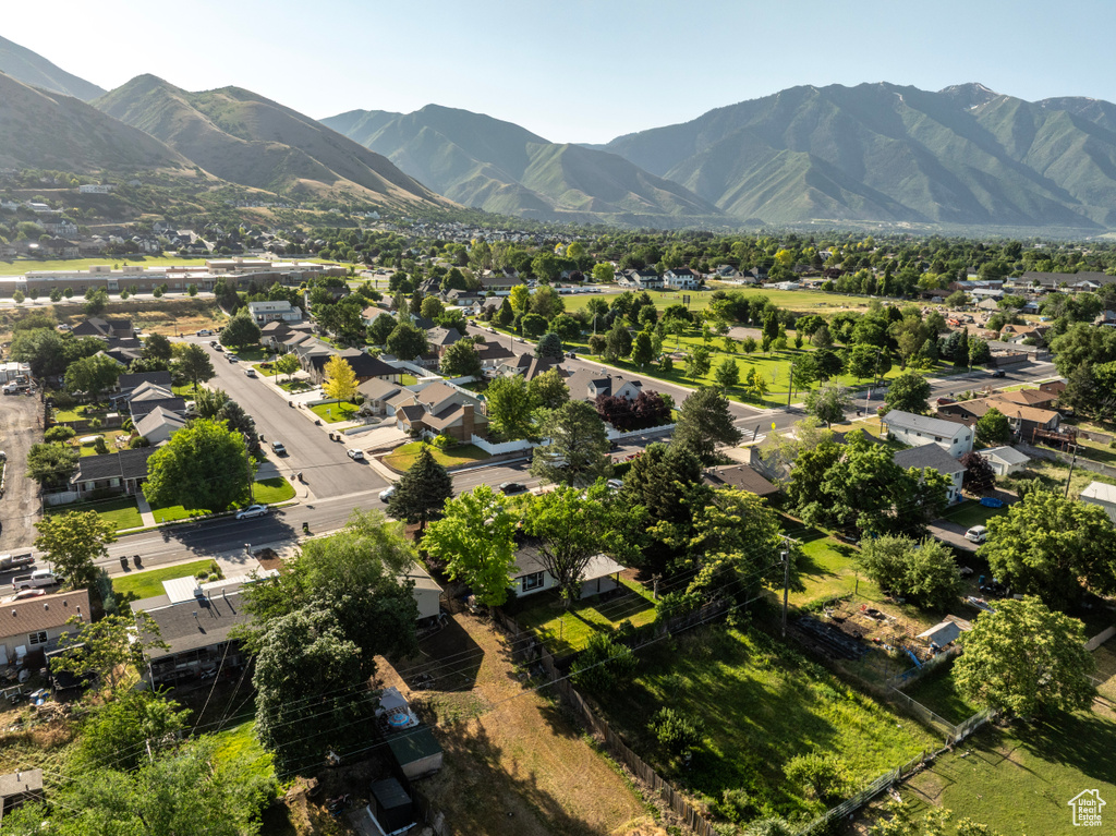 Aerial view of mountains