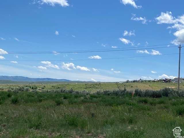 Mountain view featuring rural landscape