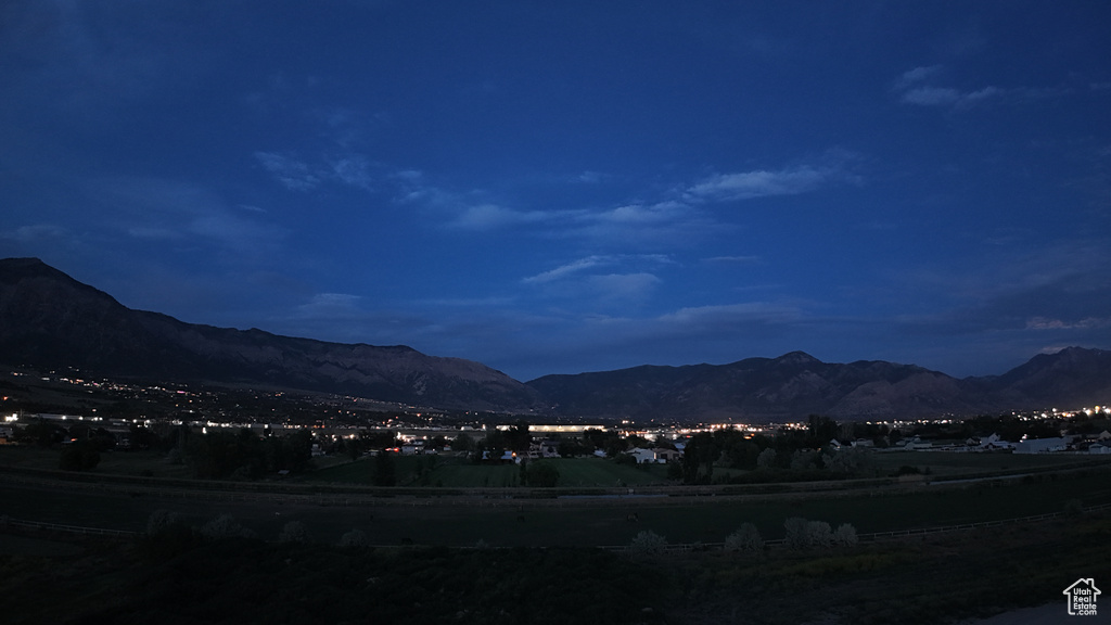 View of mountain background