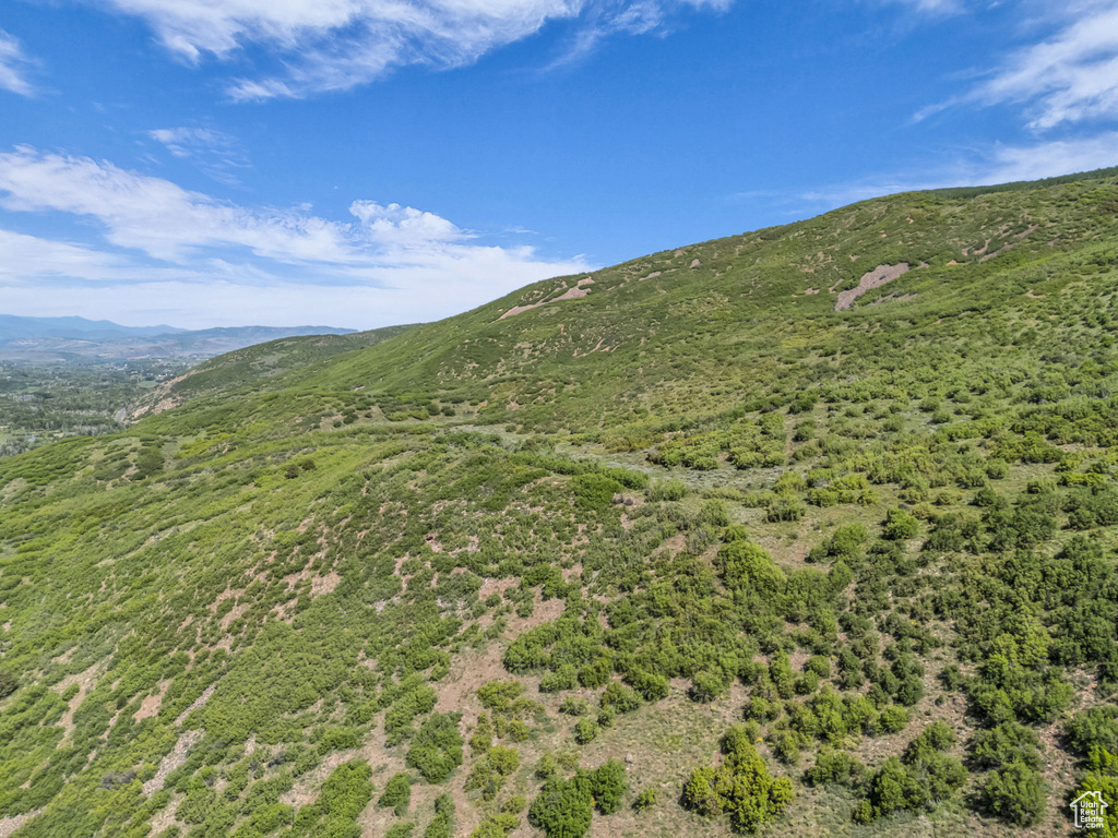 View of mountain backdrop