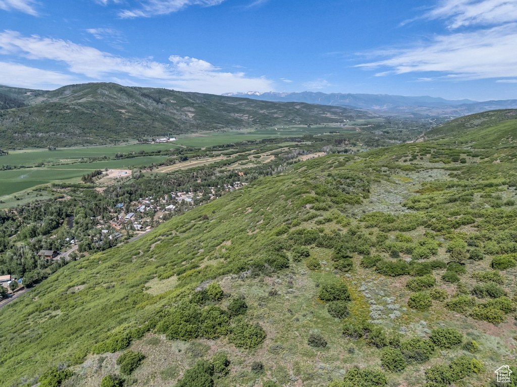 View of mountain backdrop