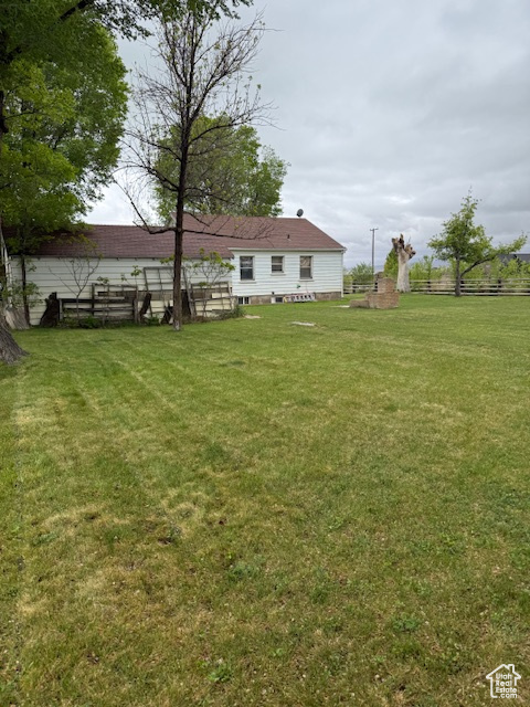View of yard