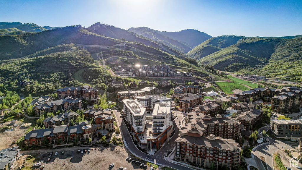 View of mountain background