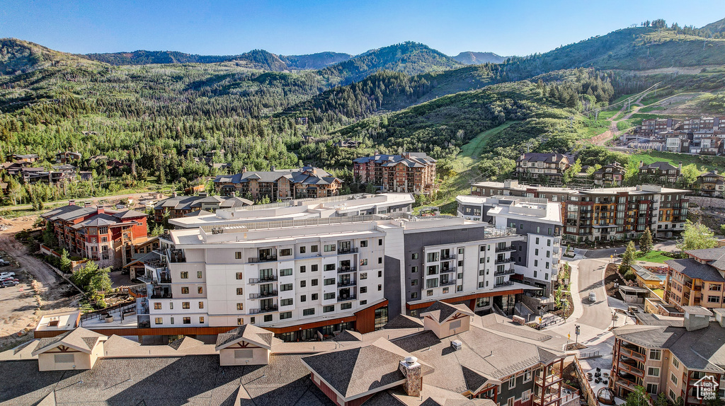 Drone / aerial view of mountains