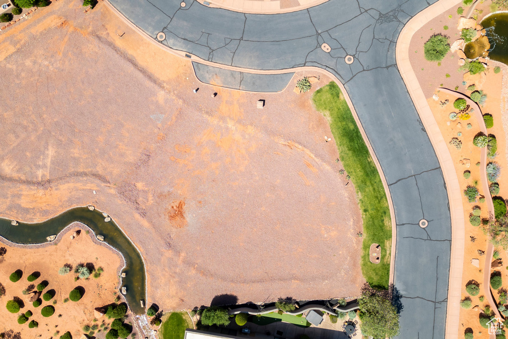 Aerial view of property's location