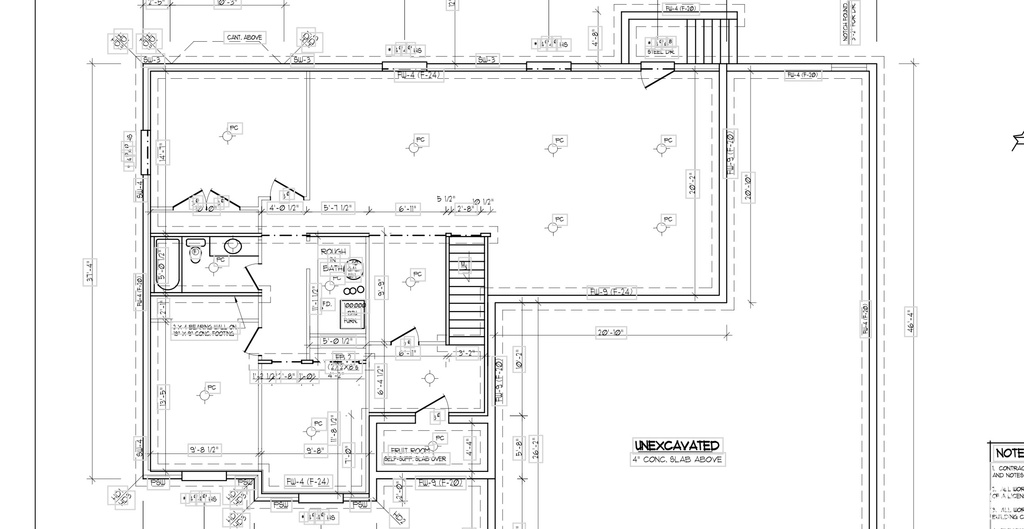 View of floor plan / room layout
