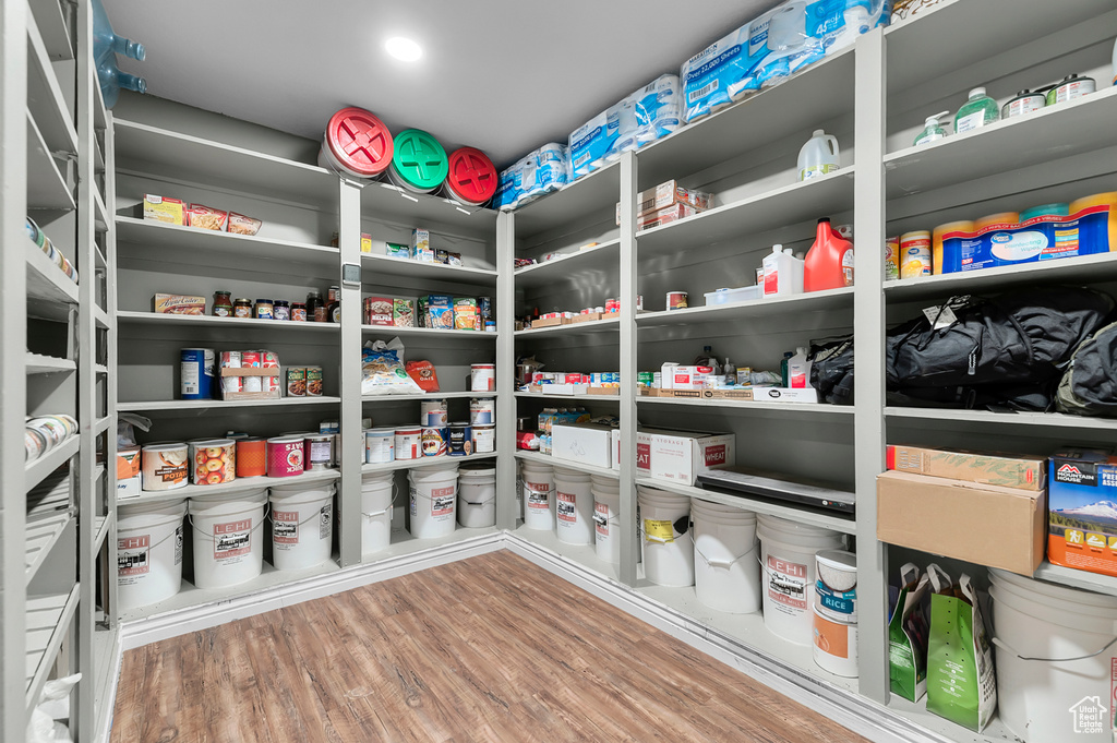 View of storage area