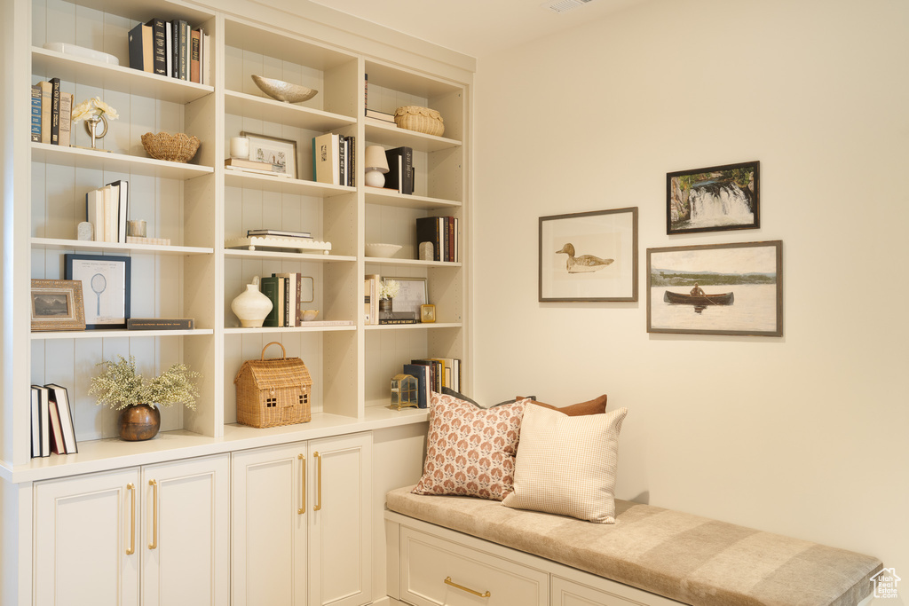 View of living area
